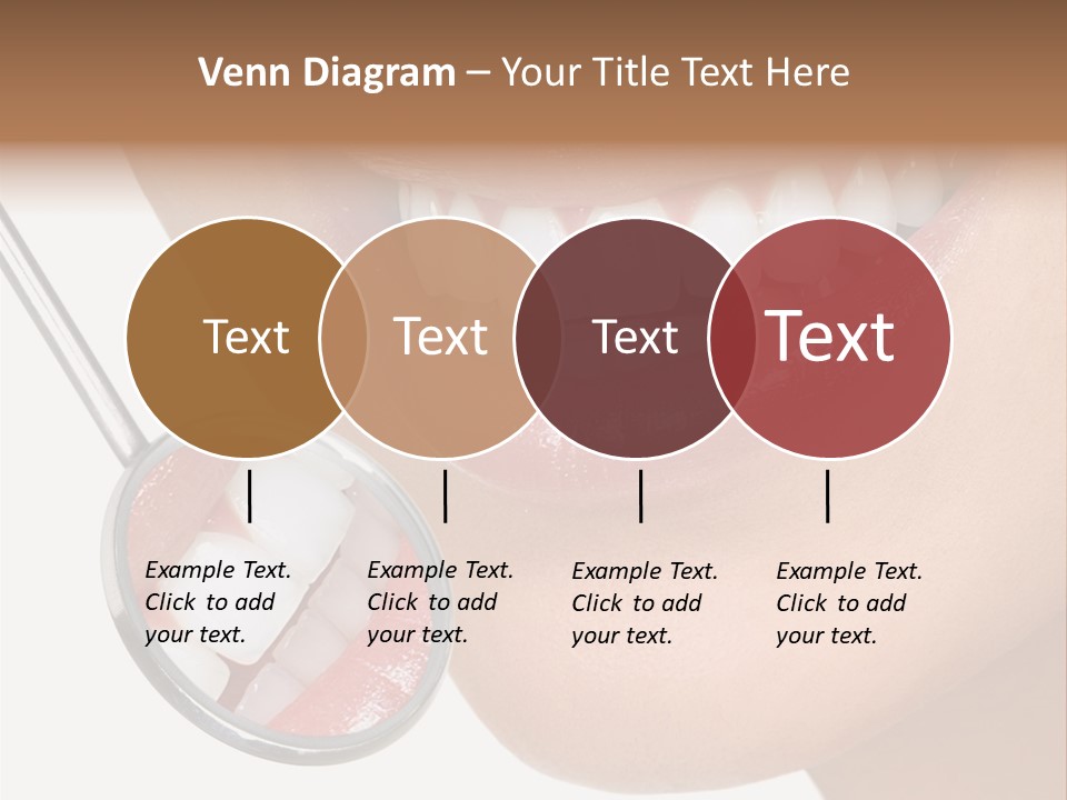 Equipment Dentistry Female PowerPoint Template