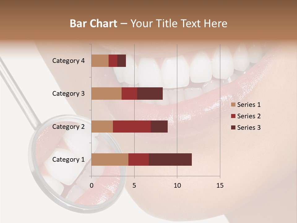 Equipment Dentistry Female PowerPoint Template