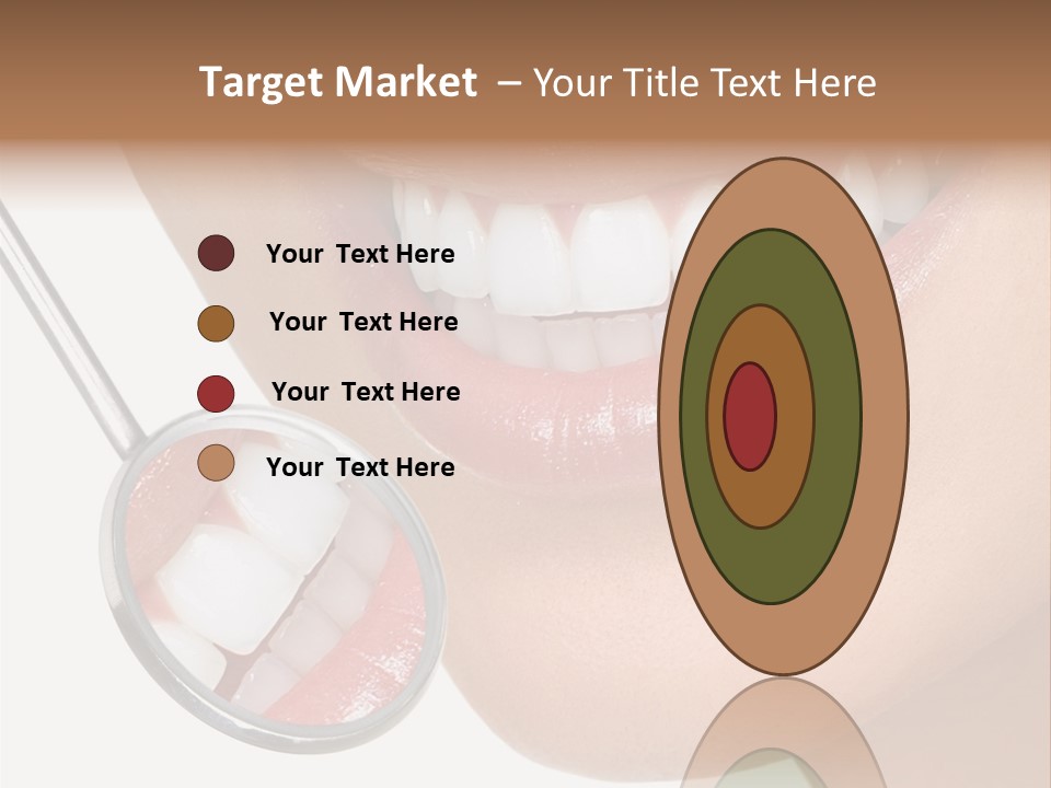 Equipment Dentistry Female PowerPoint Template