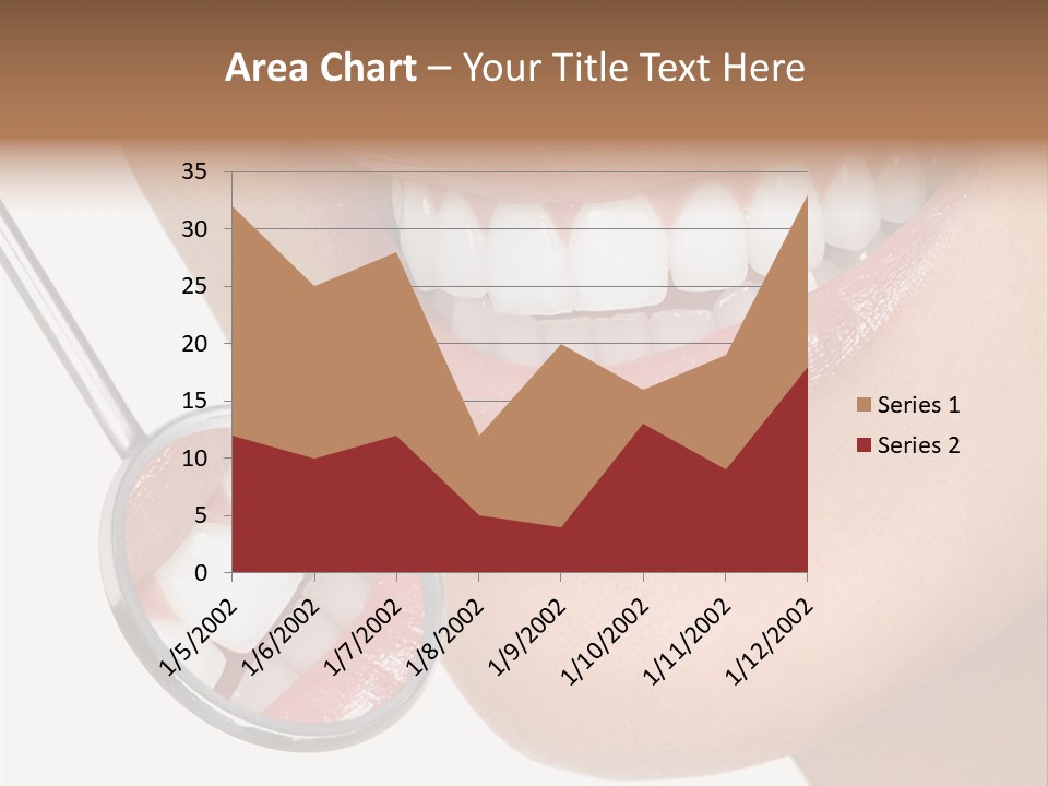 Equipment Dentistry Female PowerPoint Template