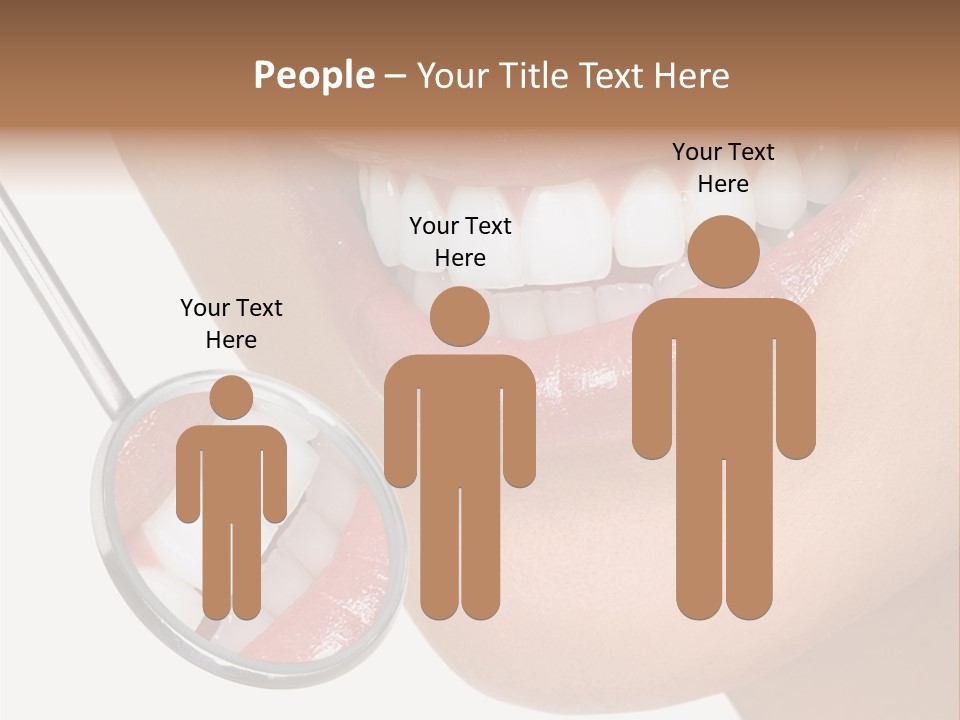 Equipment Dentistry Female PowerPoint Template
