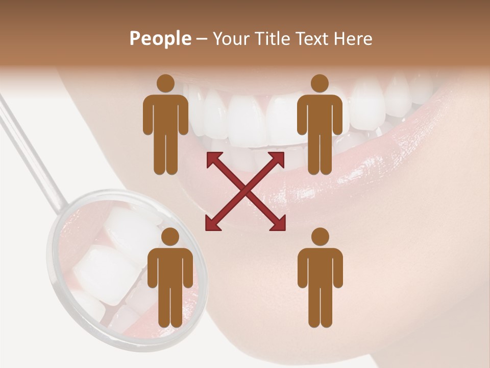 Equipment Dentistry Female PowerPoint Template