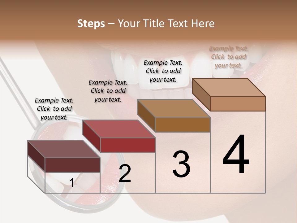 Equipment Dentistry Female PowerPoint Template