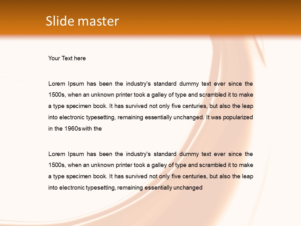 Spray Fluid Sweet PowerPoint Template