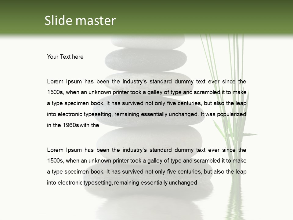 Saine Shapely Spiritual PowerPoint Template