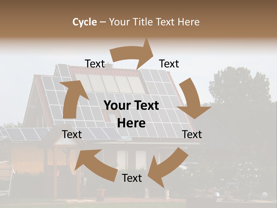 Property Photovoltaics Cells PowerPoint Template