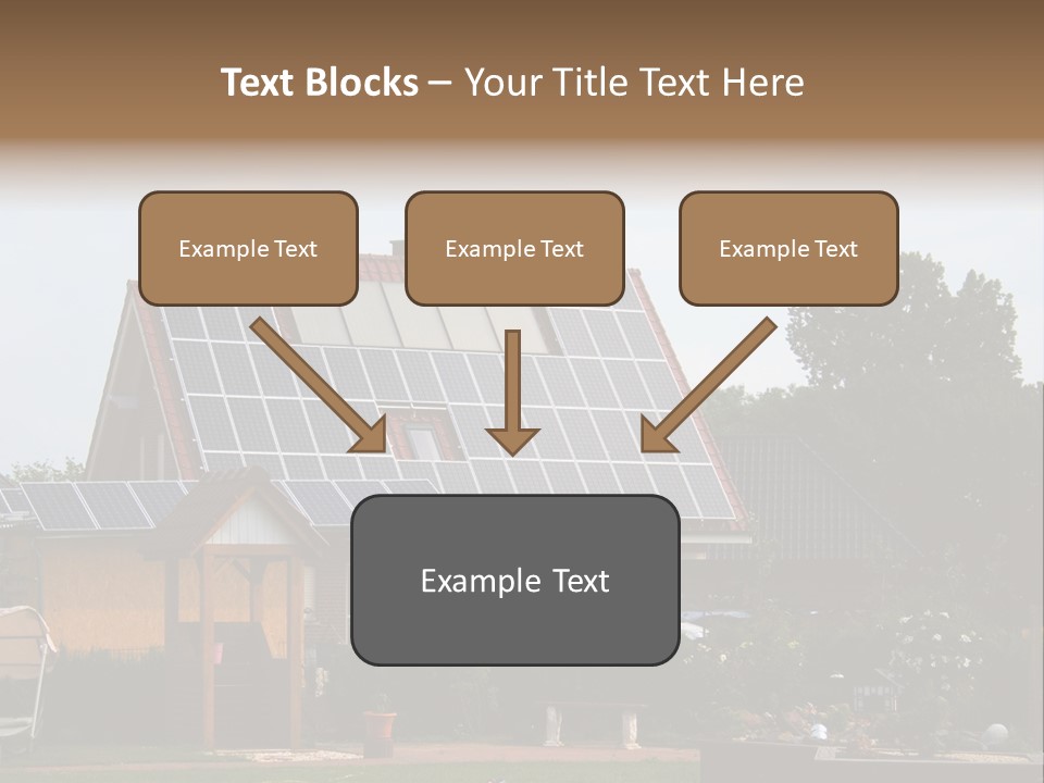 Property Photovoltaics Cells PowerPoint Template