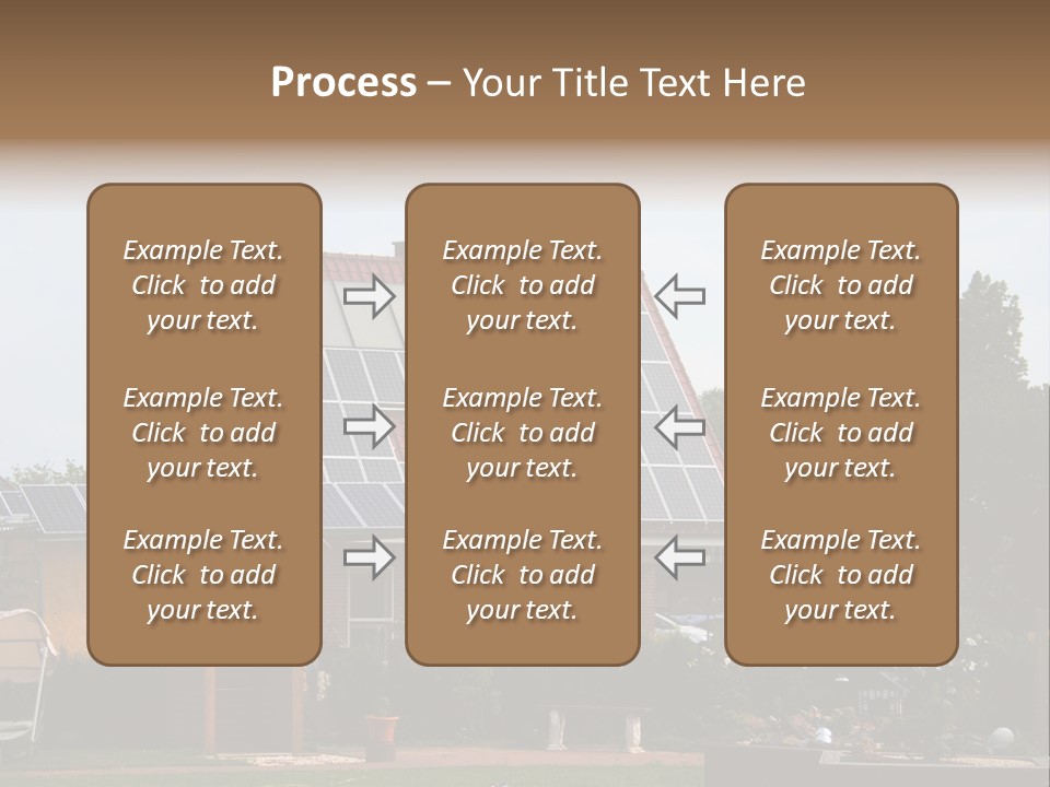 Property Photovoltaics Cells PowerPoint Template