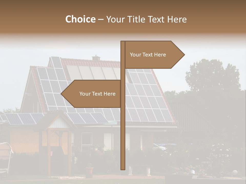 Property Photovoltaics Cells PowerPoint Template