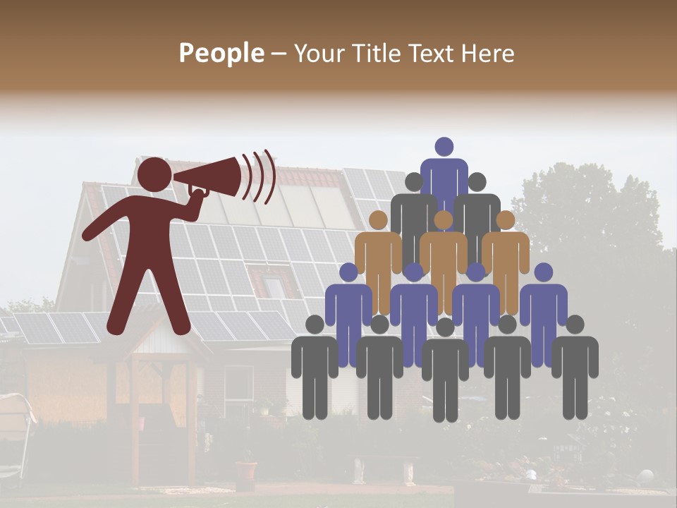 Property Photovoltaics Cells PowerPoint Template