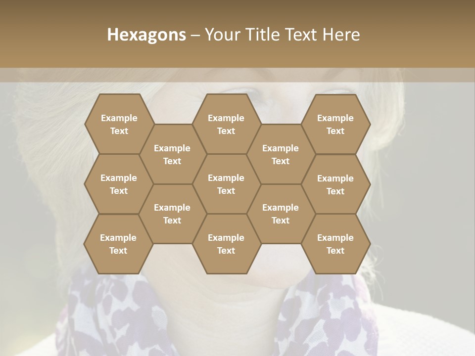 Scarf Toothy Nature PowerPoint Template