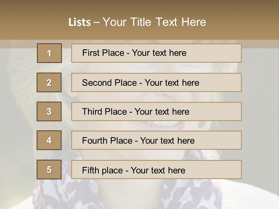 Scarf Toothy Nature PowerPoint Template