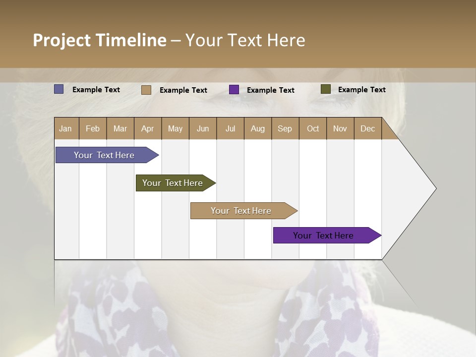 Scarf Toothy Nature PowerPoint Template
