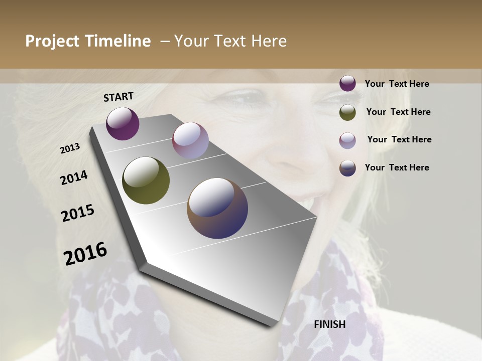 Scarf Toothy Nature PowerPoint Template