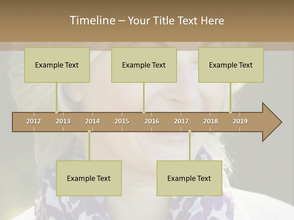 Scarf Toothy Nature PowerPoint Template