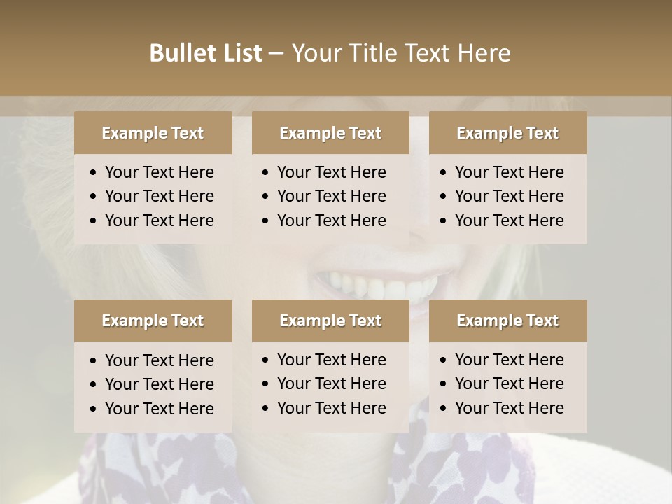 Scarf Toothy Nature PowerPoint Template