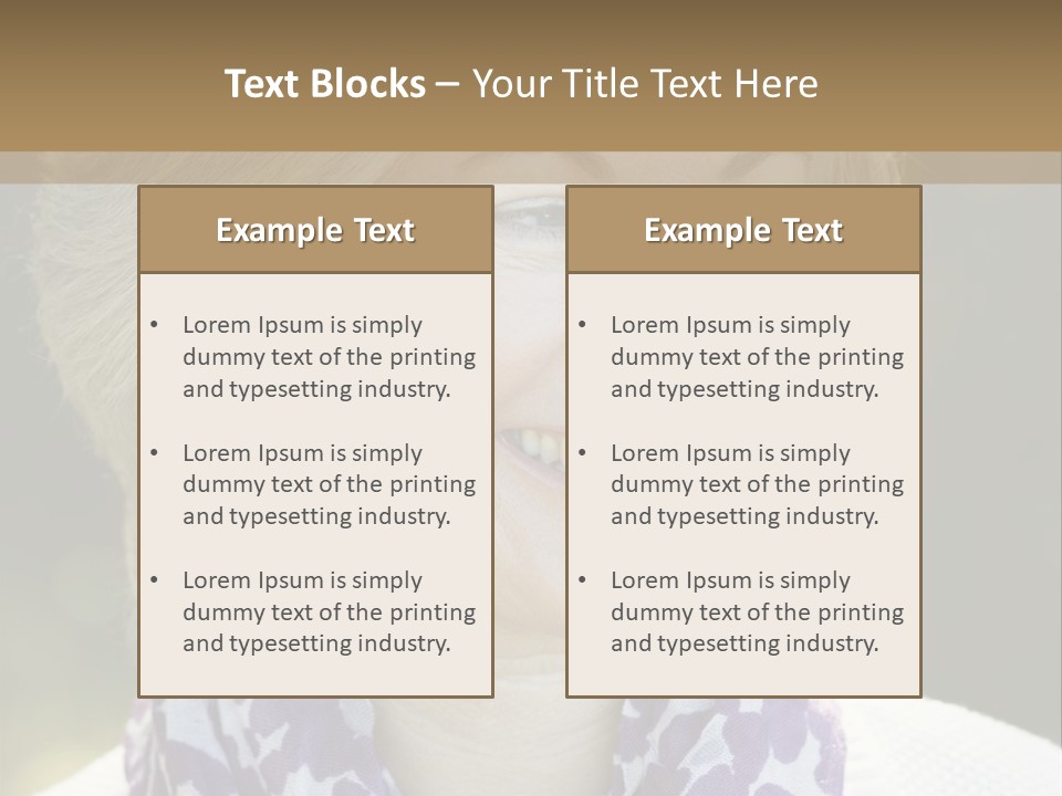 Scarf Toothy Nature PowerPoint Template