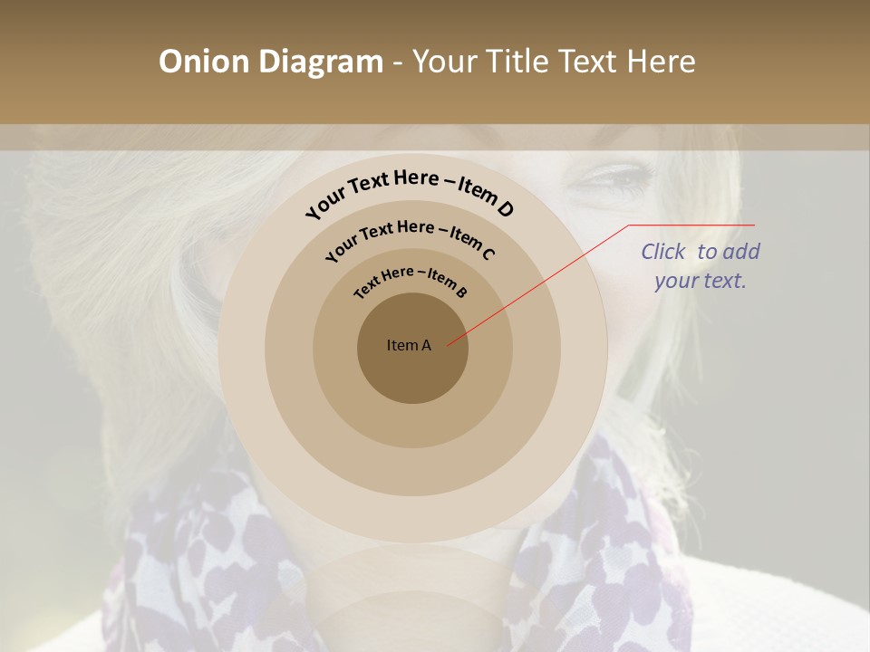 Scarf Toothy Nature PowerPoint Template
