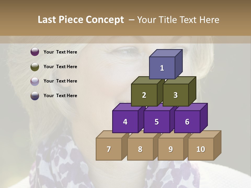 Scarf Toothy Nature PowerPoint Template