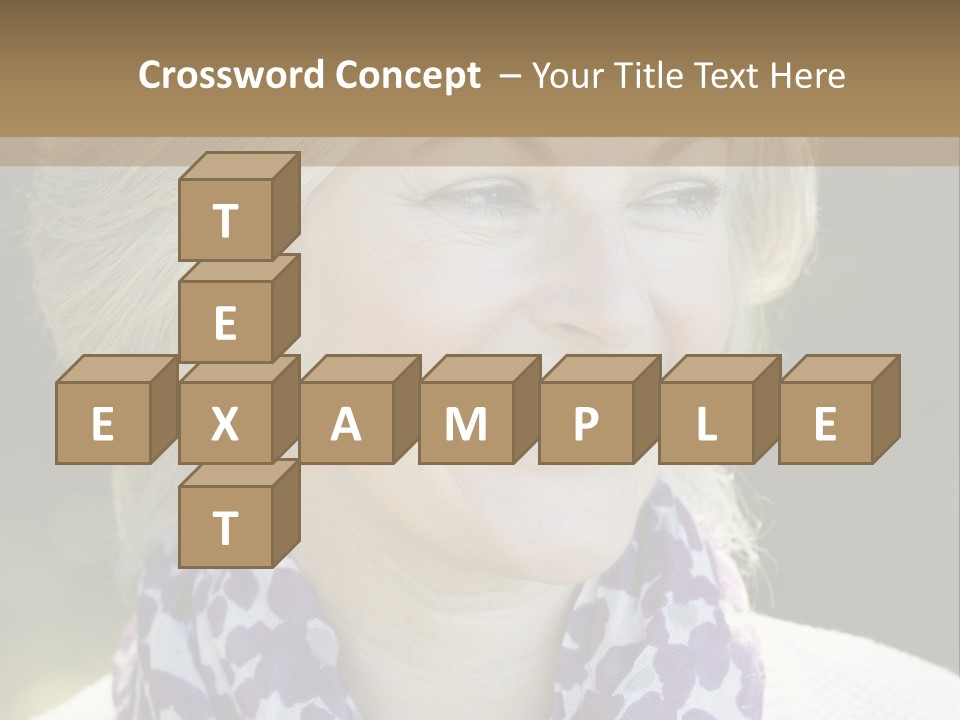 Scarf Toothy Nature PowerPoint Template