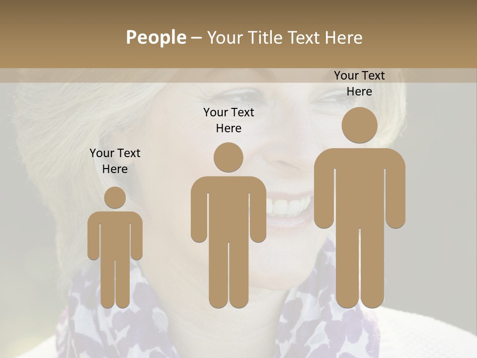 Scarf Toothy Nature PowerPoint Template