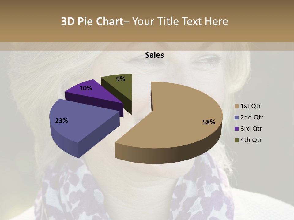 Scarf Toothy Nature PowerPoint Template