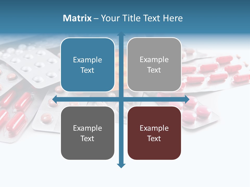 Health Blue Narcotic PowerPoint Template