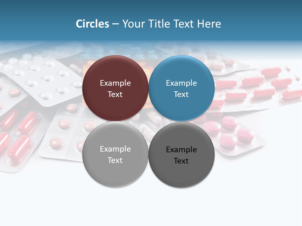 Health Blue Narcotic PowerPoint Template