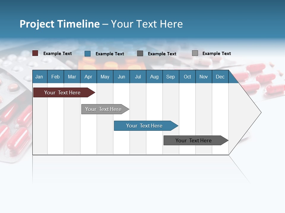 Health Blue Narcotic PowerPoint Template