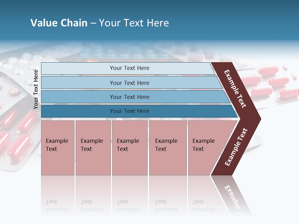 Health Blue Narcotic PowerPoint Template