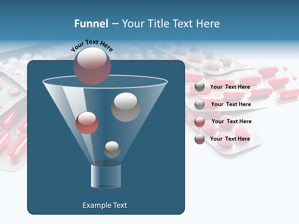 Health Blue Narcotic PowerPoint Template