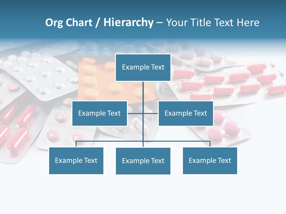 Health Blue Narcotic PowerPoint Template