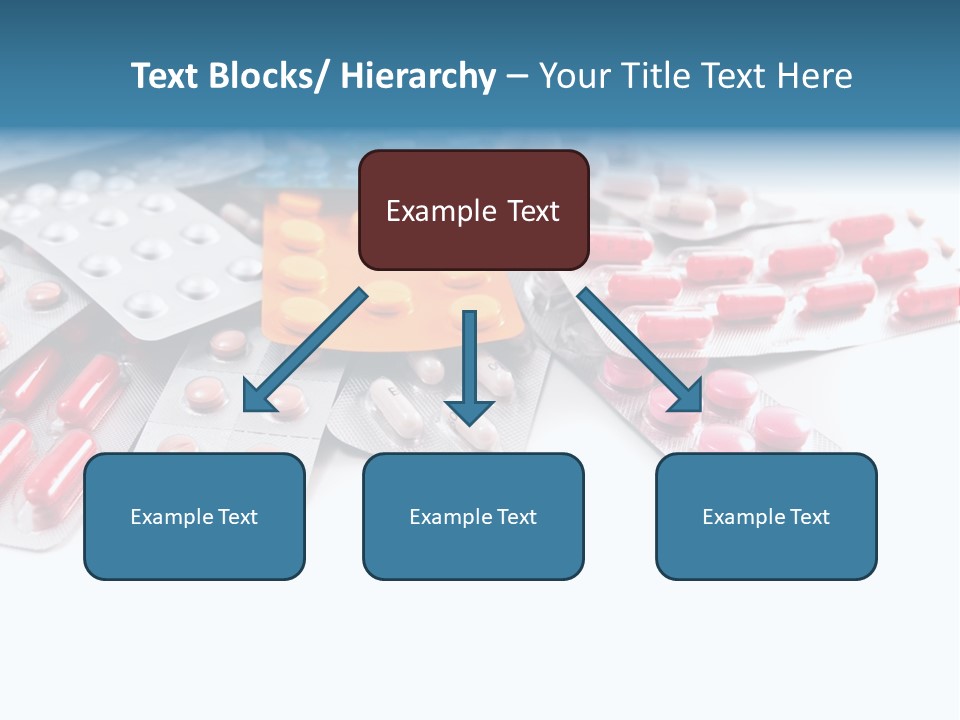 Health Blue Narcotic PowerPoint Template