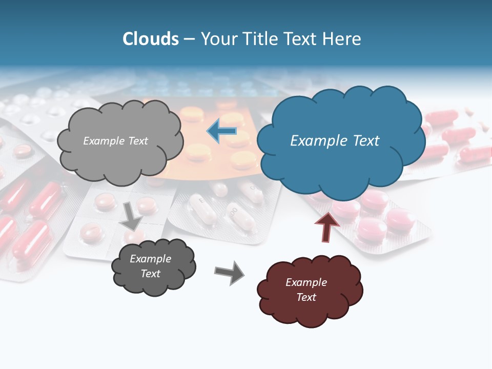 Health Blue Narcotic PowerPoint Template