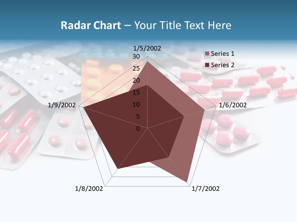 Health Blue Narcotic PowerPoint Template