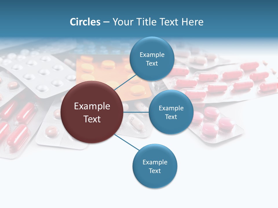 Health Blue Narcotic PowerPoint Template