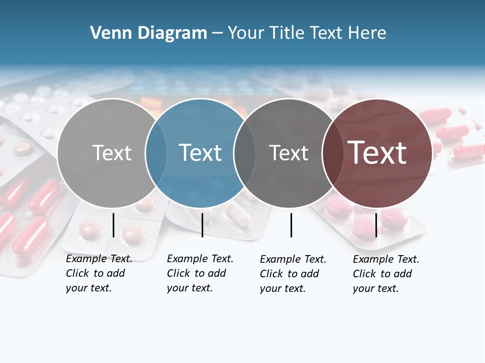 Health Blue Narcotic PowerPoint Template