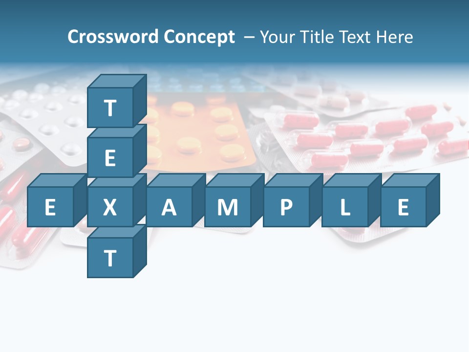 Health Blue Narcotic PowerPoint Template