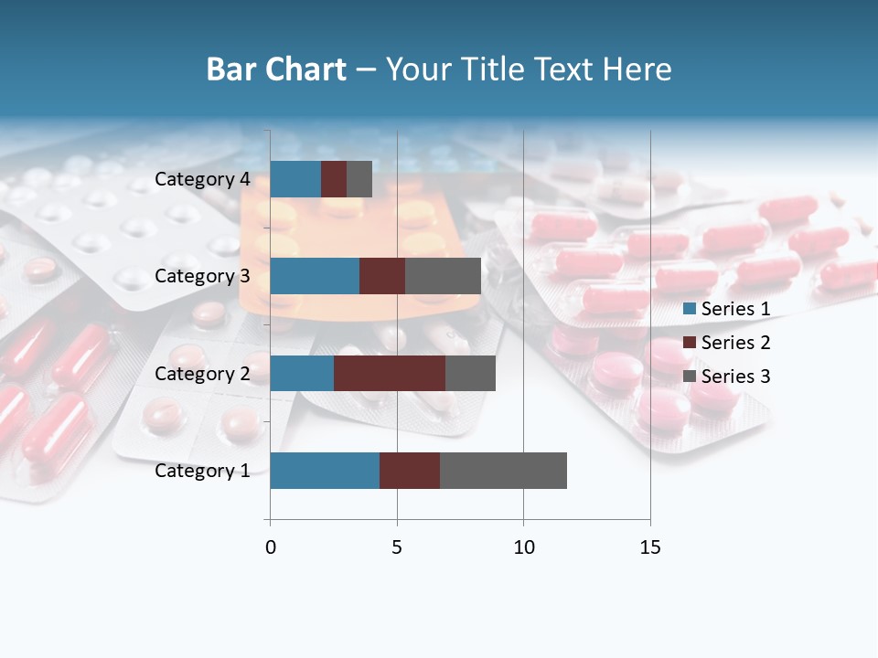 Health Blue Narcotic PowerPoint Template