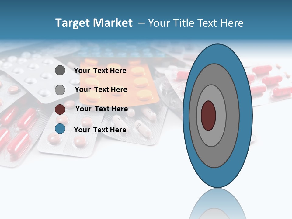 Health Blue Narcotic PowerPoint Template