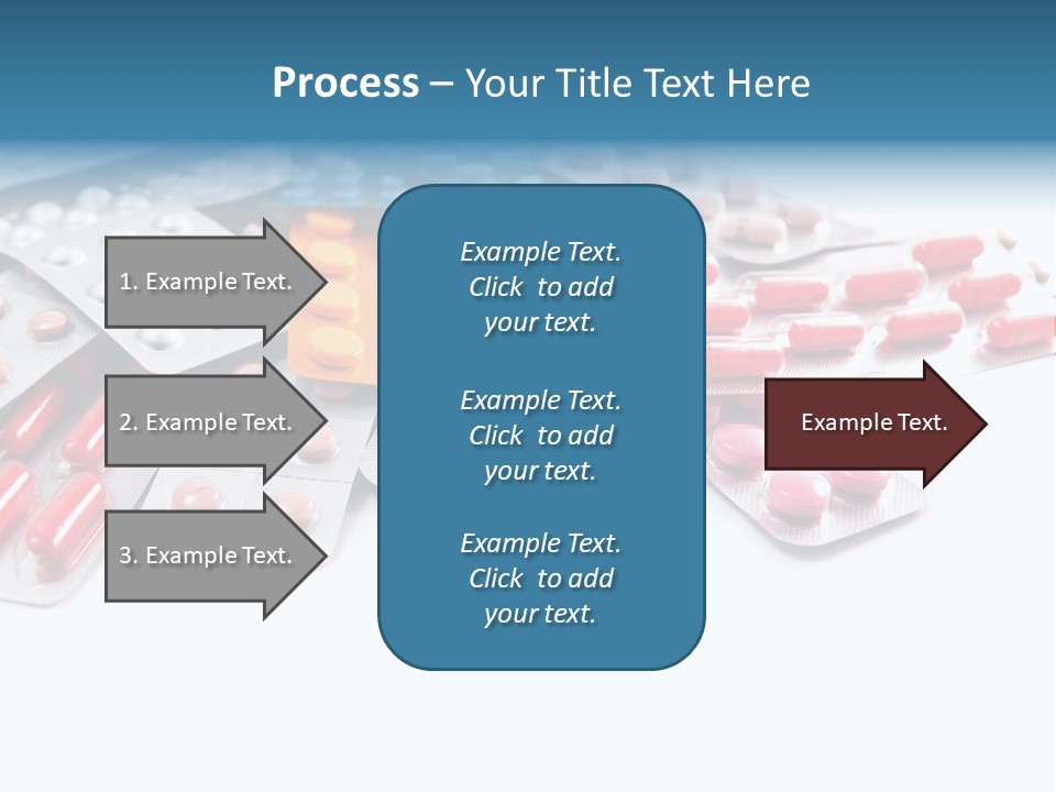 Health Blue Narcotic PowerPoint Template