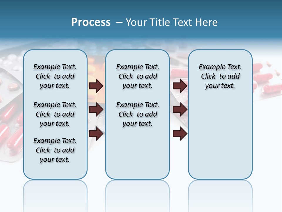 Health Blue Narcotic PowerPoint Template