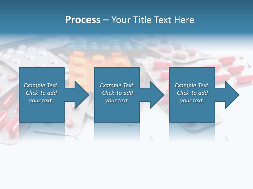 Health Blue Narcotic PowerPoint Template
