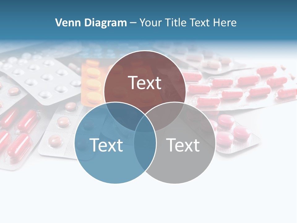Health Blue Narcotic PowerPoint Template