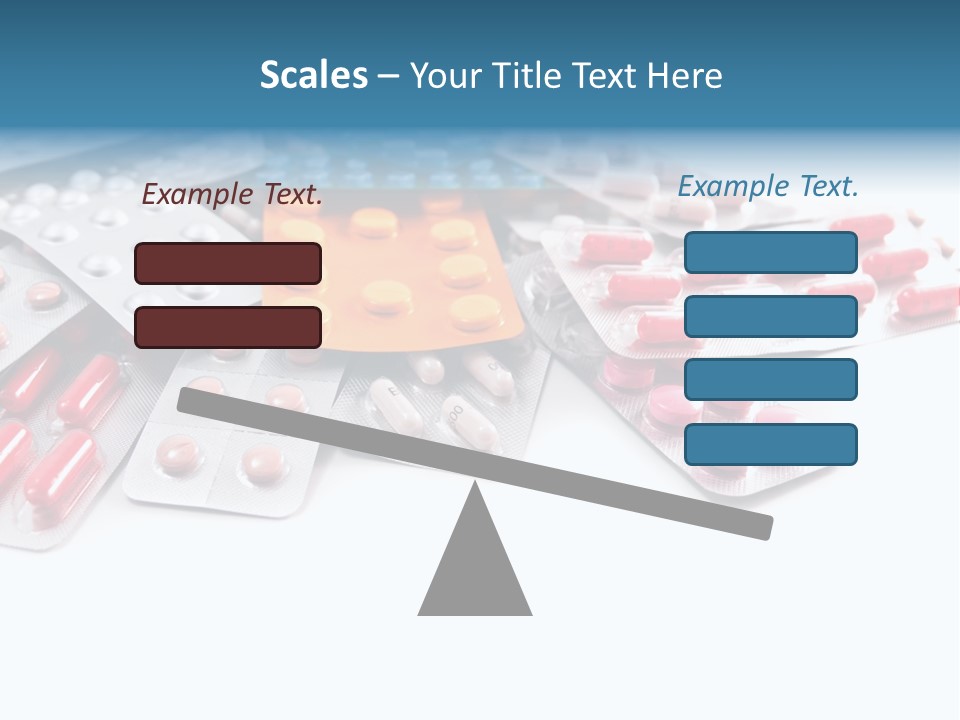 Health Blue Narcotic PowerPoint Template