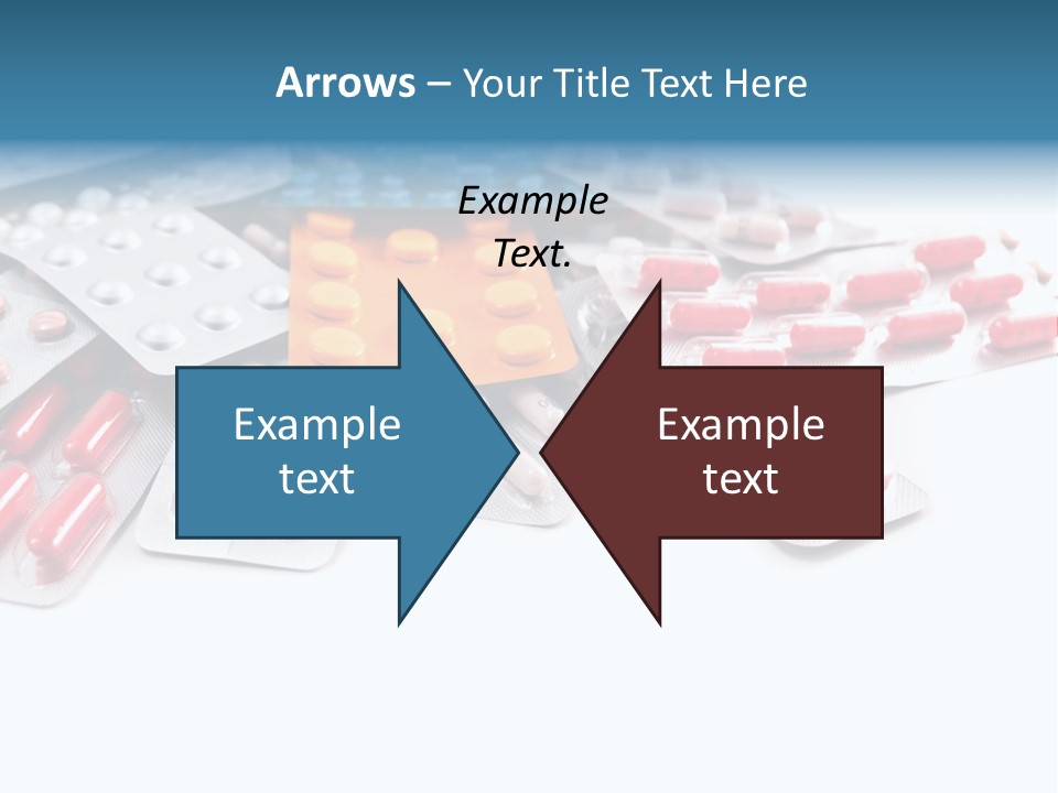 Health Blue Narcotic PowerPoint Template