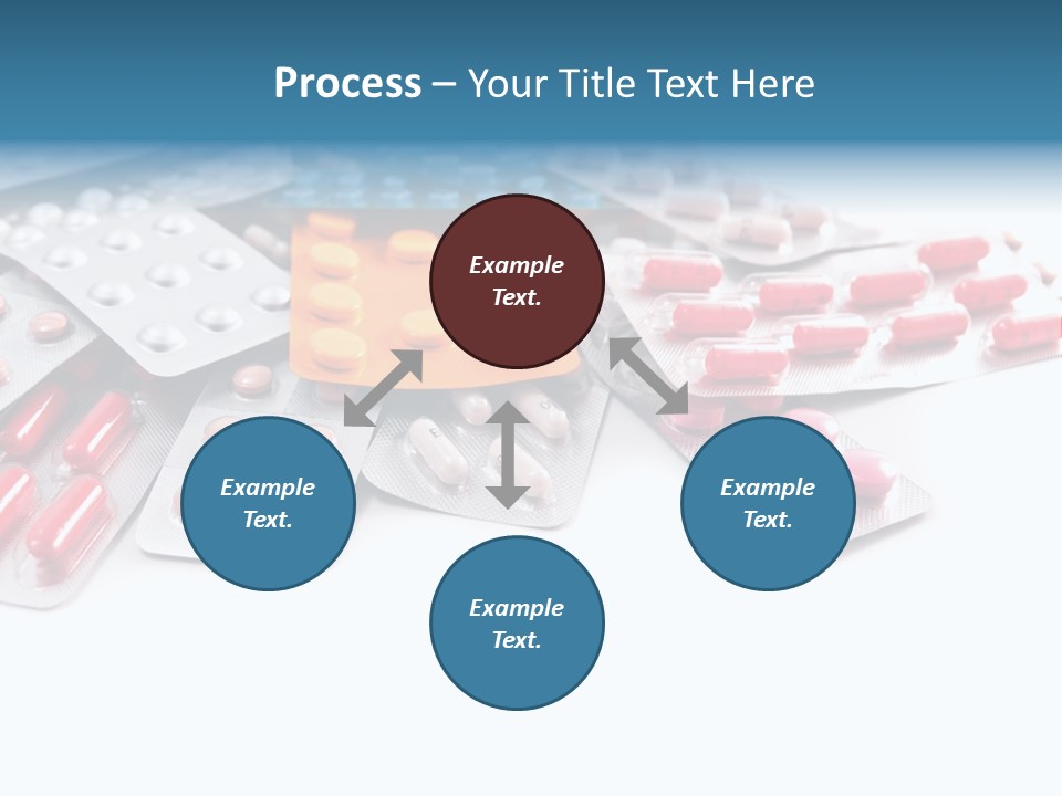 Health Blue Narcotic PowerPoint Template