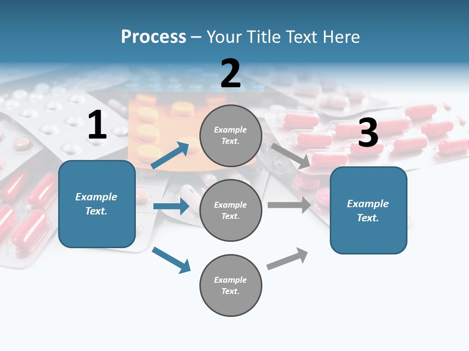 Health Blue Narcotic PowerPoint Template