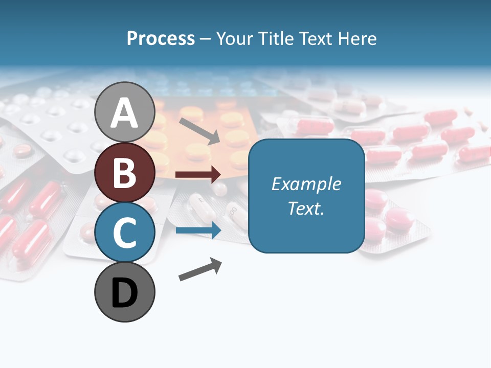 Health Blue Narcotic PowerPoint Template