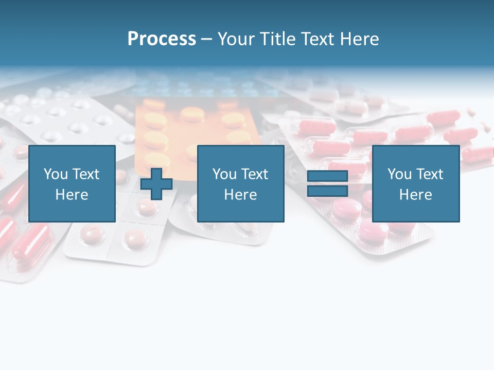 Health Blue Narcotic PowerPoint Template